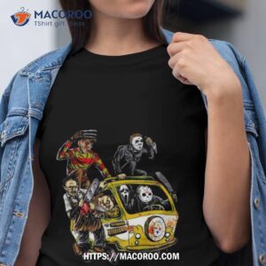 Pittsburgh Steelers Horror Movies Characters Halloween 2023 Shirt