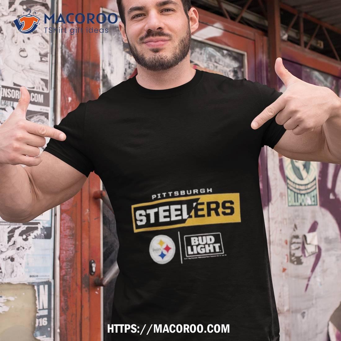 Official Pittsburgh Steelers Nfl X Bud Light T-Shirt, hoodie