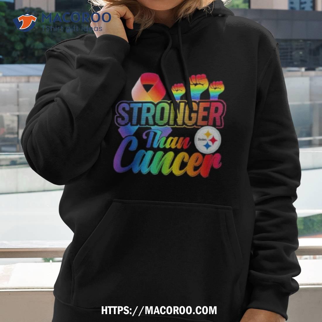 Pittsburgh Steelers Stronger Than Cancer Nfl 2023 Shirt