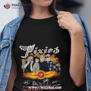 Pixies Thank You For The Memories Signatures 2023 Shirt