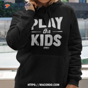 Play The Kids Jomboy Text Design Shirt 1 play the kids jomboy text design shirt hoodie