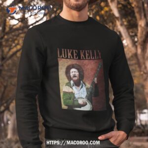 playing guitar luke kelly shirt sweatshirt