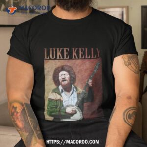 Playing Guitar Luke Kelly Shirt