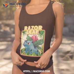 Pokemon Anime Razor Leaf Arshirt