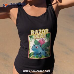 Pokemon Anime Razor Leaf Arshirt