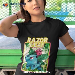 pokemon anime razor leaf arshirt tshirt 1