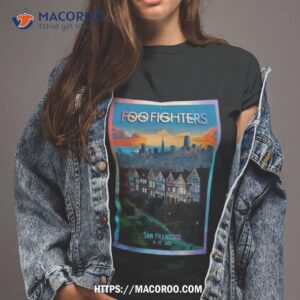 poster foo fighters outside lands festivals san francisco ca august 13 2023 shirt tshirt 2