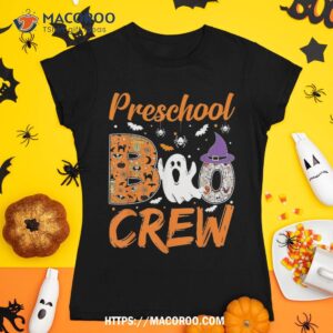 preschool boo crew teacher student halloween shirt skeleton masks tshirt 1