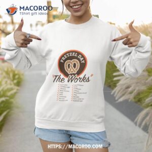 pretzel day the works stanley hudson shirt sweatshirt 1