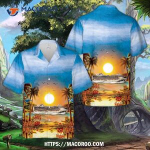 Princess Cruises Crown Hawaiian Shirt