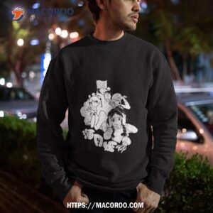 princess jellyfish manga design shirt sweatshirt