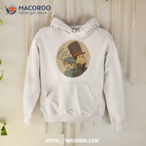 Professeur Layton And Cute Luke Shirt 1 professeur layton and cute luke shirt hoodie
