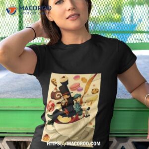 Professor Layton And Luke Coffee Fanart Art Design Shirt 3 professor layton and luke coffee fanart art design shirt tshirt 1
