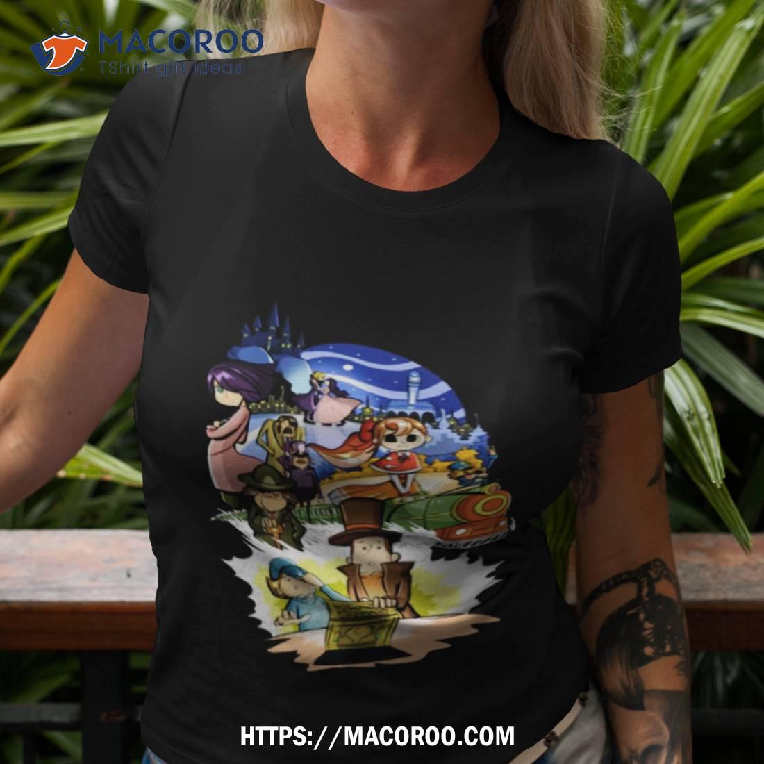 Professor Layton And The New World Shirt Professor Layton And The New World Shirt