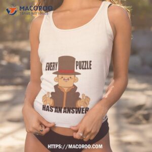 Professor Layton Puzzling Shirt