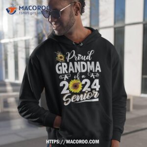 Proud Grandma Of A Class 2024 Senior Funny Graduation 24 Shirt, Father’s Day Gifts Amazon