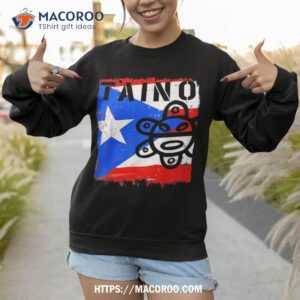 puerto rico flag taino boricua shirts rican souvenir shirt sweatshirt