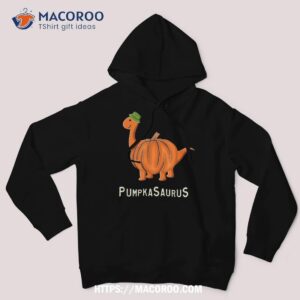 pumpkasaurus pumpkin dinosaur t shirt halloween thanksgiving hoodie