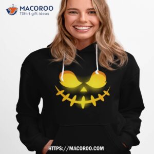 pumpkin faces a scare pumpkin face halloween shirt hoodie 1