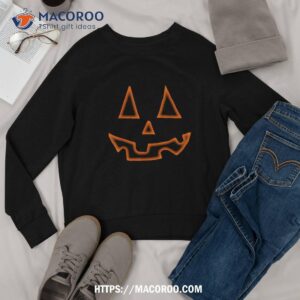 pumpkin halloween shirts for jack o lantern face shirt sweatshirt