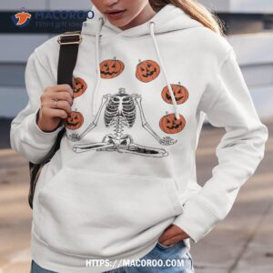 pumpkin halloween skeleton autumn fall shirt classy halloween gifts hoodie 3