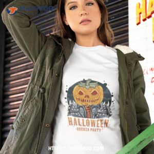 Pumpkin Head Rocker Draw Halloween 2023 Shirt