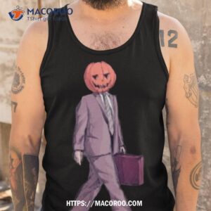 pumpkin head shirt tank top