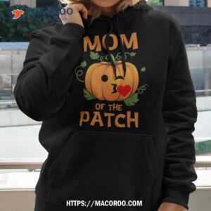 pumpkin mom of the patch shirt family halloween tee hoodie