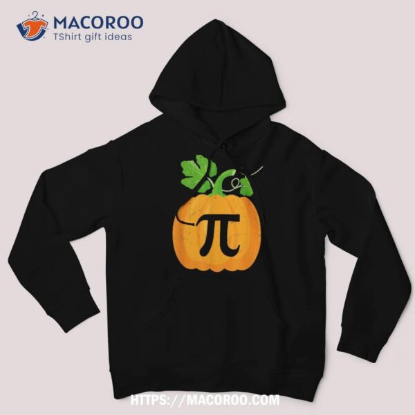 Pumpkin Pi Math Teacher Halloween Thanksgiving Pie Day Shirt