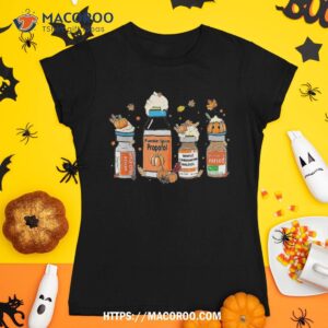 pumpkin spice propofol ativan versed haldol halloween nurse shirt tshirt 1 1