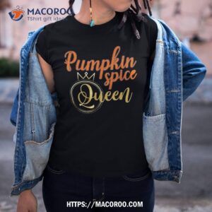 pumpkin spice queen halloween shirt tshirt