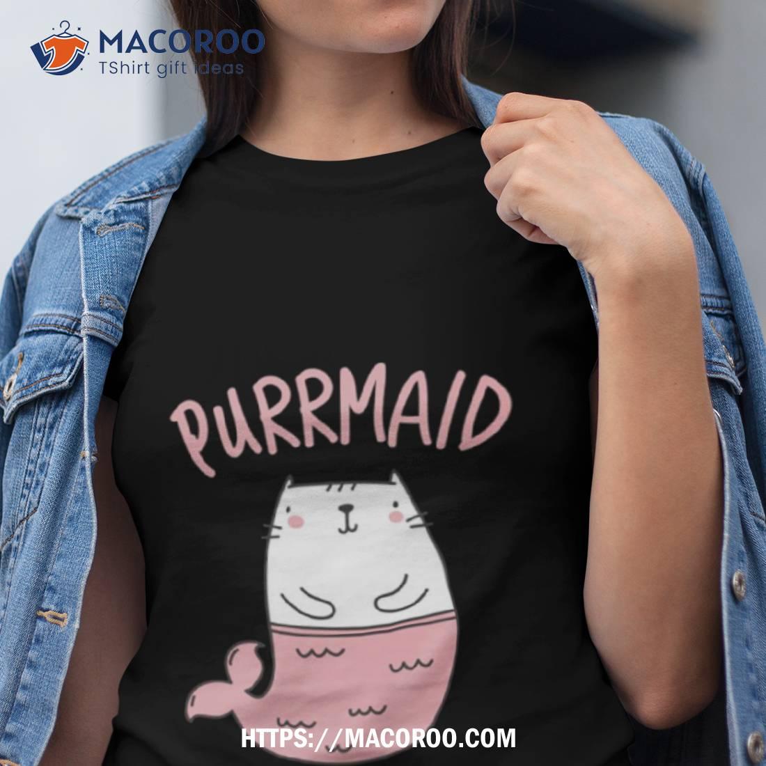 Purrmaid Mermaid Cat Cute Pink Cashirt Purrmaid Mermaid Cat Cute Pink Cashirt