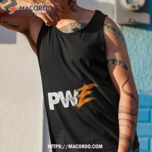 pwe logo shirt tank top 1