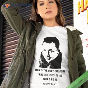 Quote Black Art Albert Camus Shirt