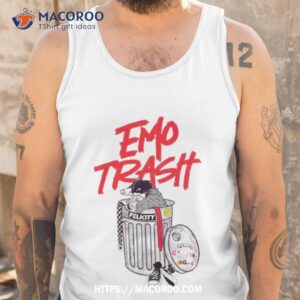racoon emo trash shirt tank top