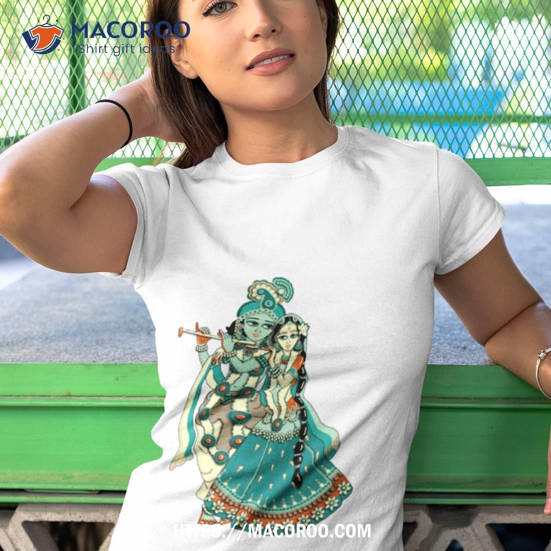 Radha Krishna Grey Shirt Radha Krishna Grey Shirt