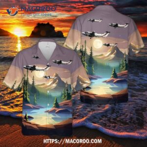 Raf Beechcraft 350er Shadow R.1 Hawaiian Shirt