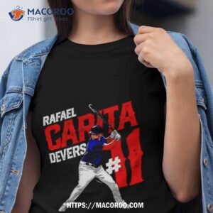 Rafael Devers Carita Name And Number Boston Baseball Shirt