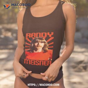 Randy Meisner Singer Red Retro Shirt