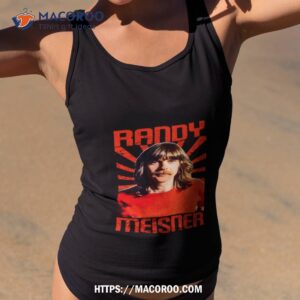 Randy Meisner Singer Red Retro Shirt