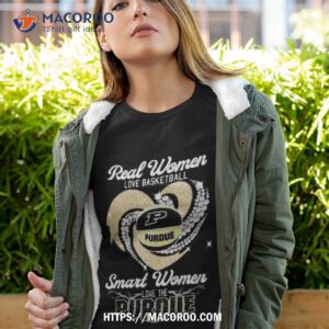 Real Women Love Basketball Smart Women Love The Purdue Boilermakers Heart Diamond 2023 Shirt