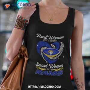 real women love football smart women love los angeles rams heart diamond 2023 shirt tank top 4