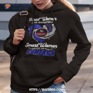real women love football smart women love the gonzaga diamond heart 2023 shirt hoodie 3