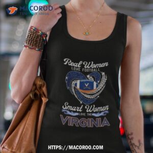 real women love football smart women love virginia cavaliers heart diamond 2023 shirt tank top 4
