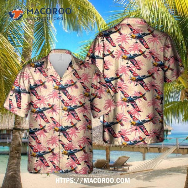 Red Bull Air Force Hawaiian Shirt Ktlt2508bg05