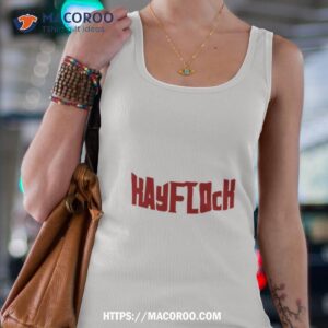 red icon kay flock logo shirt tank top 4