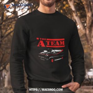 red logo hannibal the a team shirt sweatshirt