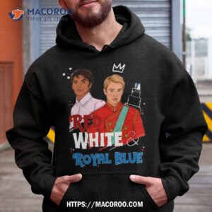 red white and royal blue fery shirt hoodie