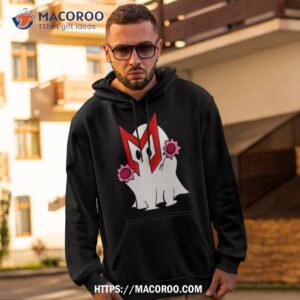 Red Witch Long Halloween Shirt