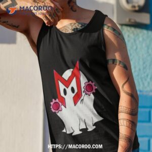 red witch long halloween shirt tank top 1